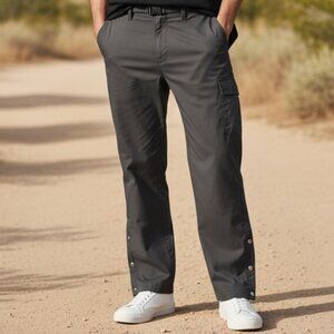 Prana Stretch Zion Pants Men's 32x32" in Dark Iron/Gray #313L